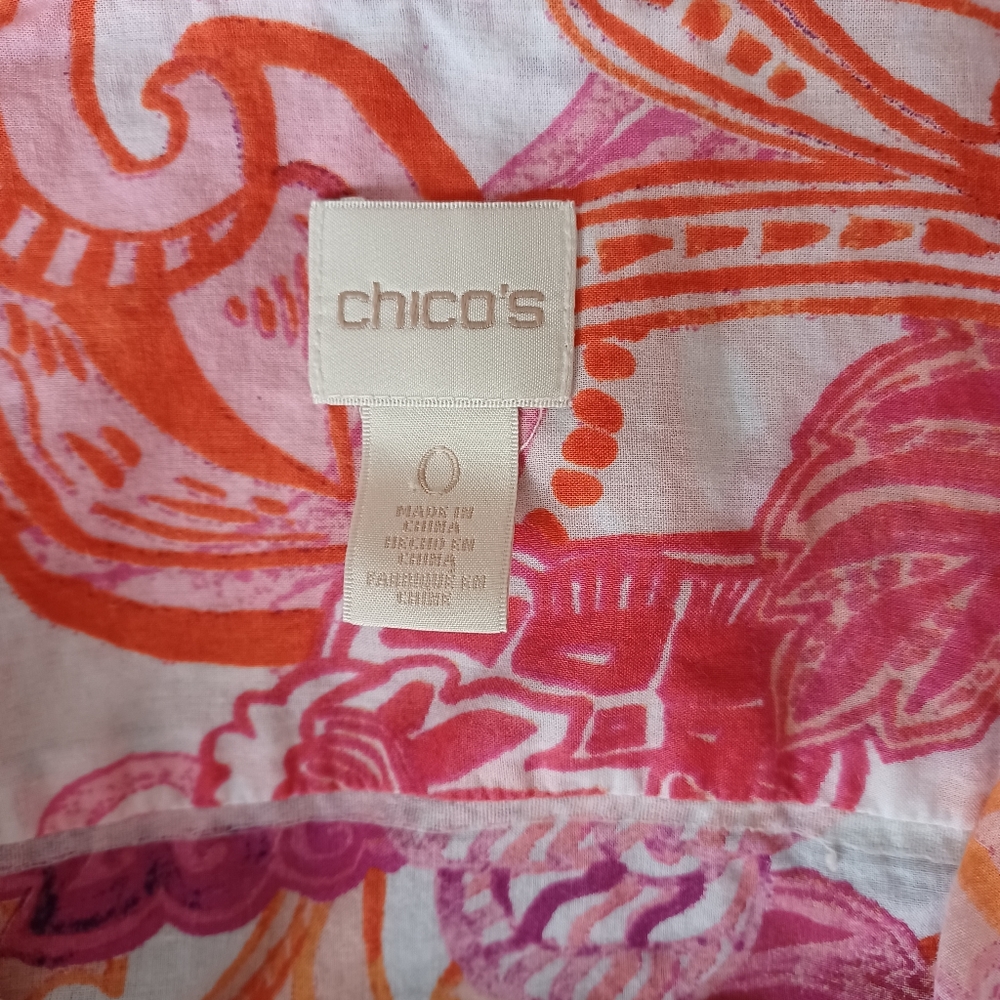 Chicos Lightweight Button-up - Picture 3 of 5